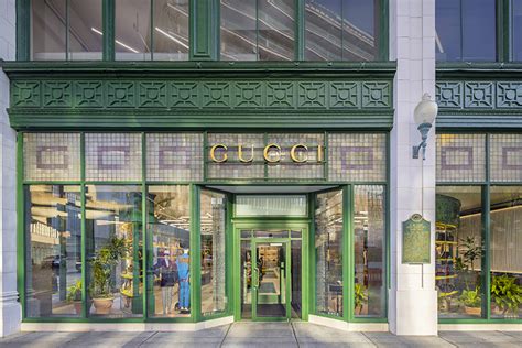 gucci store facade|gucci store locations.